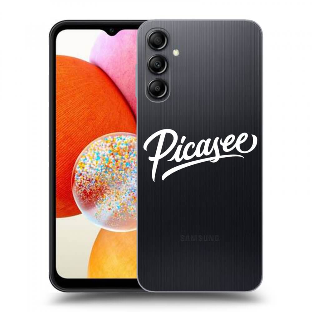Picasee átlátszó szilikon tok az alábbi mobiltelefonokra Samsung Galaxy A14 5G A146P - Picasee - White