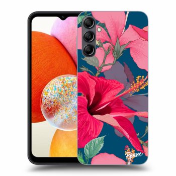 Szilikon tok erre a típusra Samsung Galaxy A14 5G A146P - Hibiscus