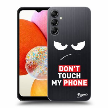 Tok az alábbi mobiltelefonokra Samsung Galaxy A14 5G A146P - Angry Eyes - Transparent