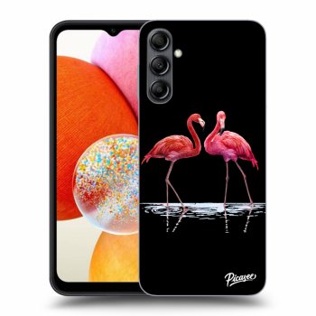 Picasee ULTIMATE CASE Samsung Galaxy A14 5G A146P - készülékre - Flamingos couple