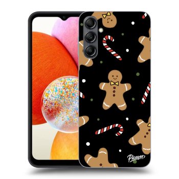Picasee fekete szilikon tok az alábbi mobiltelefonokra Samsung Galaxy A14 5G A146P - Gingerbread