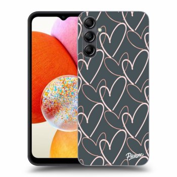 Szilikon tok erre a típusra Samsung Galaxy A14 5G A146P - Lots of love