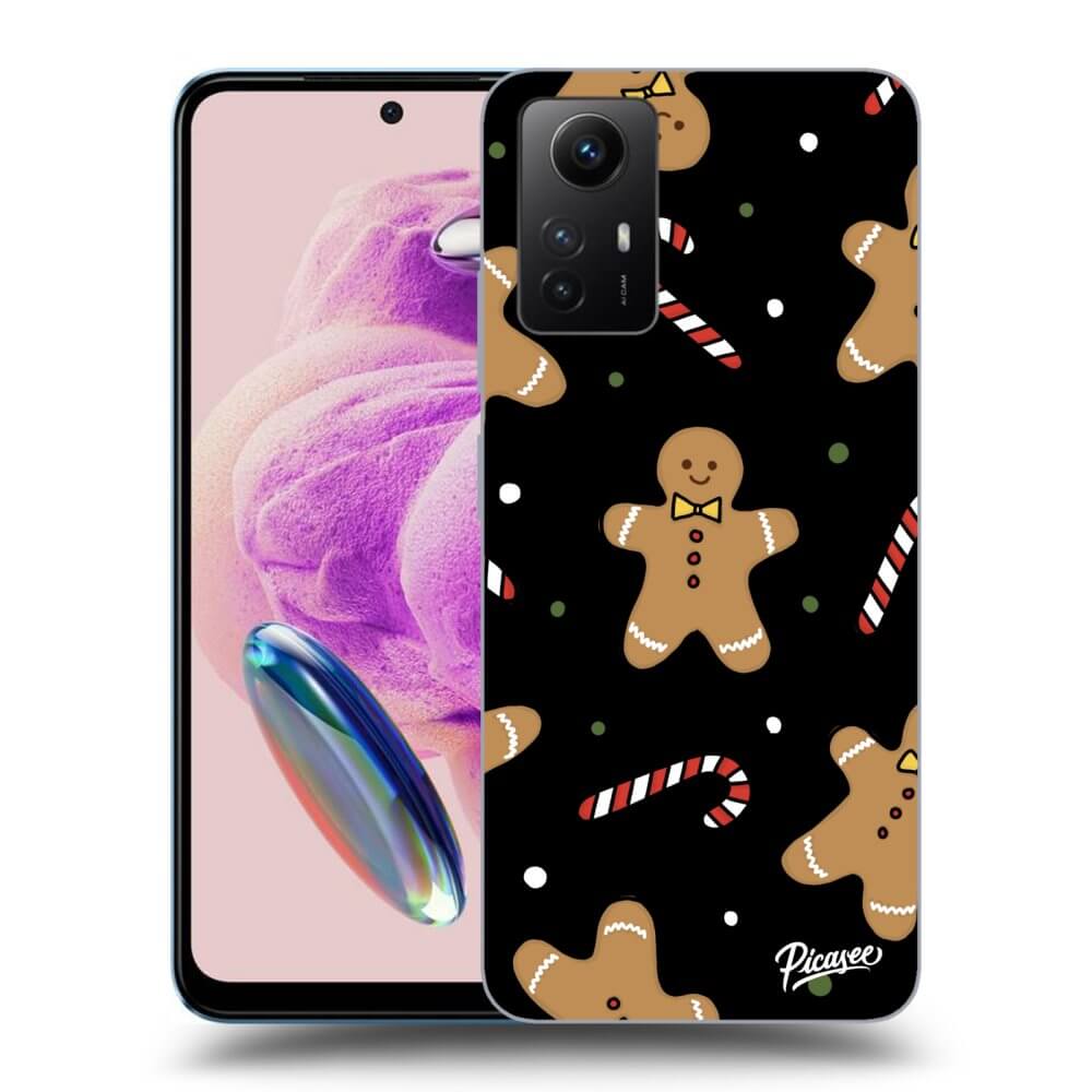 Picasee fekete szilikon tok az alábbi mobiltelefonokra Xiaomi Redmi Note 12S - Gingerbread