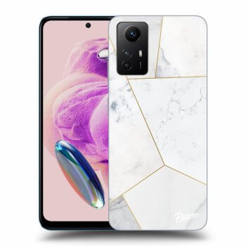 Szilikon tok erre a típusra Xiaomi Redmi Note 12S - White tile