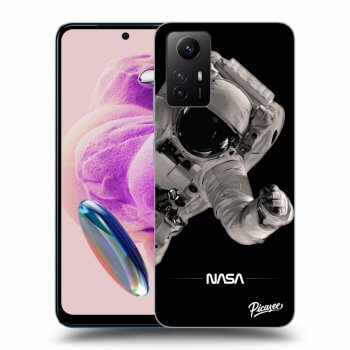 Picasee fekete szilikon tok az alábbi mobiltelefonokra Xiaomi Redmi Note 12S - Astronaut Big
