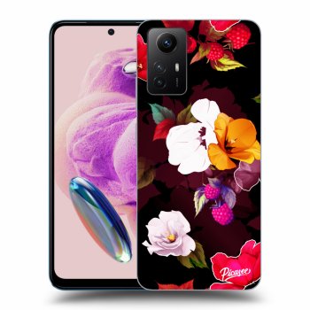 Szilikon tok erre a típusra Xiaomi Redmi Note 12S - Flowers and Berries