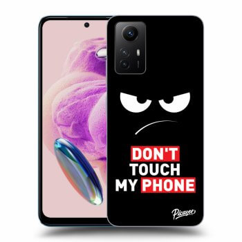 Szilikon tok erre a típusra Xiaomi Redmi Note 12S - Angry Eyes - Transparent