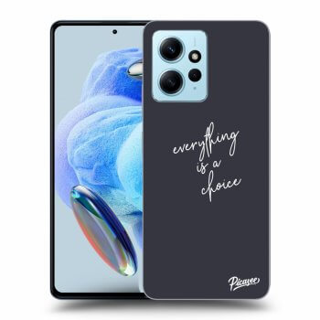 Picasee ULTIMATE CASE Xiaomi Redmi Note 12 4G - készülékre - Everything is a choice