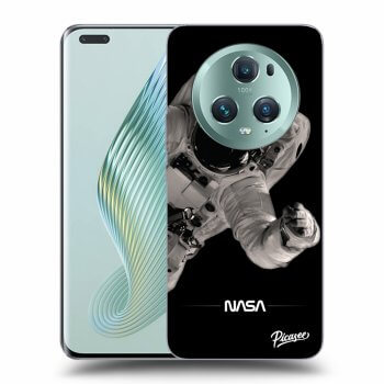 Picasee fekete szilikon tok az alábbi mobiltelefonokra Honor Magic5 Pro - Astronaut Big