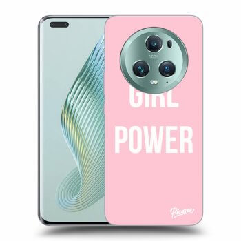 Picasee átlátszó szilikon tok az alábbi mobiltelefonokra Honor Magic5 Pro - Girl power