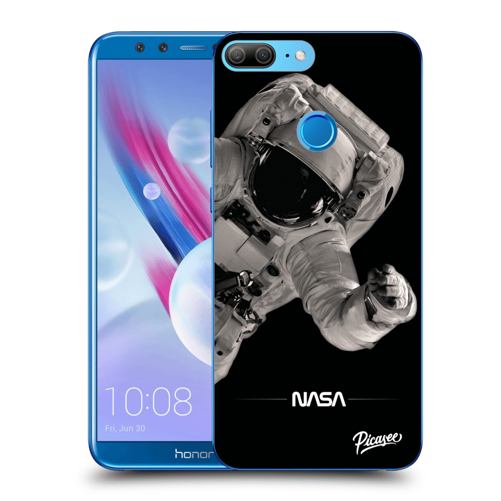 Picasee fekete szilikon tok az alábbi mobiltelefonokra Honor 9 Lite - Astronaut Big