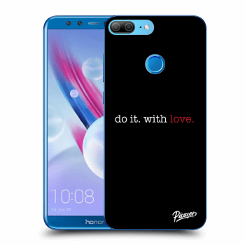 Picasee fekete szilikon tok az alábbi mobiltelefonokra Honor 9 Lite - Do it. With love.