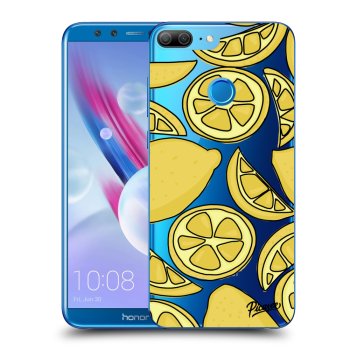 Picasee átlátszó szilikon tok az alábbi mobiltelefonokra Honor 9 Lite - Lemon