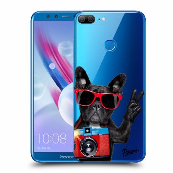 Picasee átlátszó szilikon tok az alábbi mobiltelefonokra Honor 9 Lite - French Bulldog