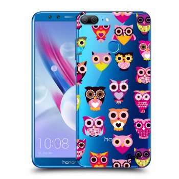 Picasee átlátszó szilikon tok az alábbi mobiltelefonokra Honor 9 Lite - Owls