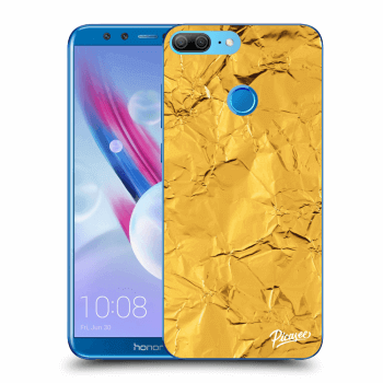 Picasee átlátszó szilikon tok az alábbi mobiltelefonokra Honor 9 Lite - Gold