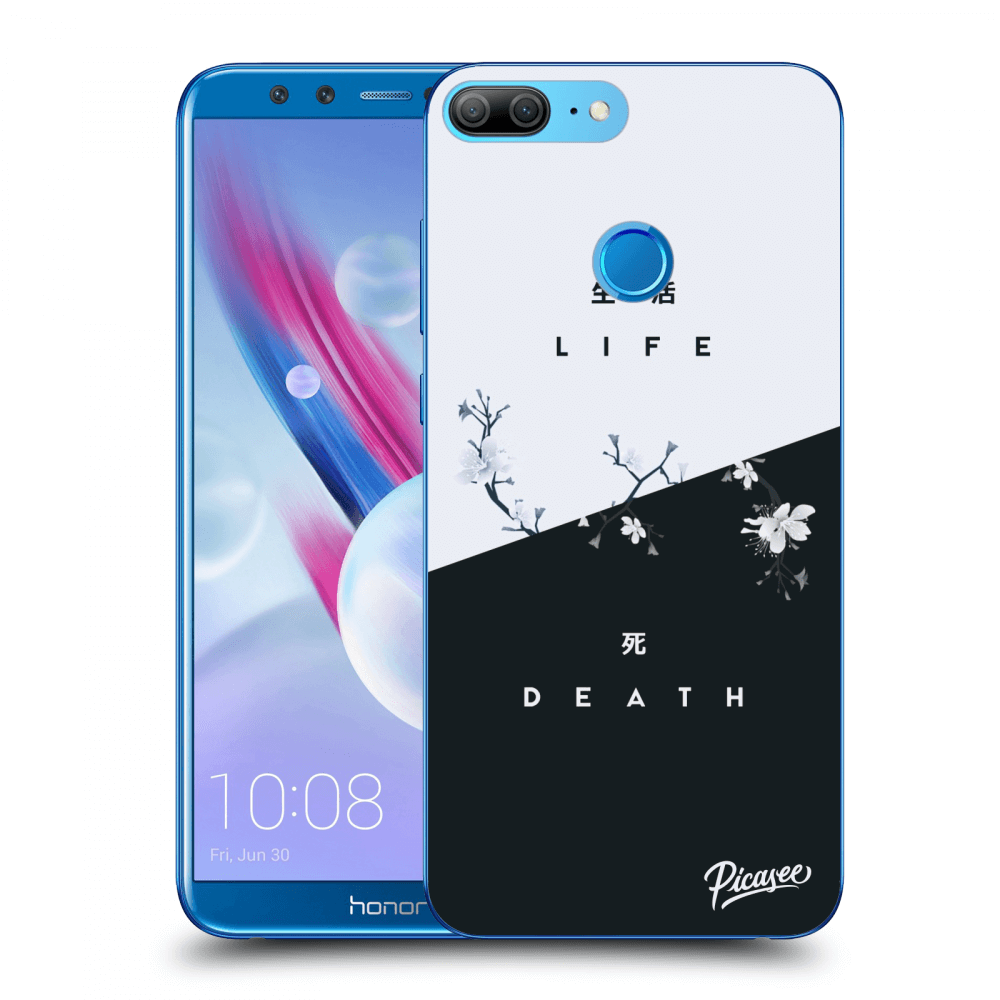 Picasee átlátszó szilikon tok az alábbi mobiltelefonokra Honor 9 Lite - Life - Death