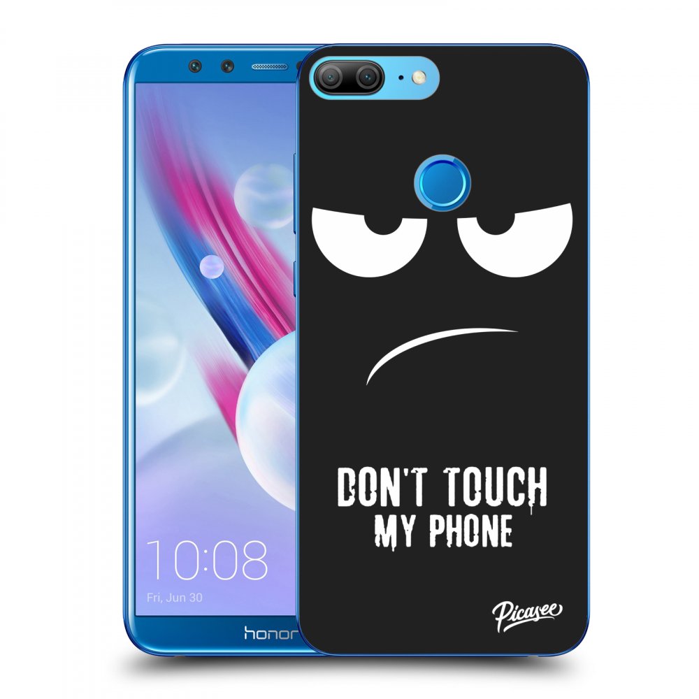 Picasee fekete szilikon tok az alábbi mobiltelefonokra Honor 9 Lite - Don't Touch My Phone