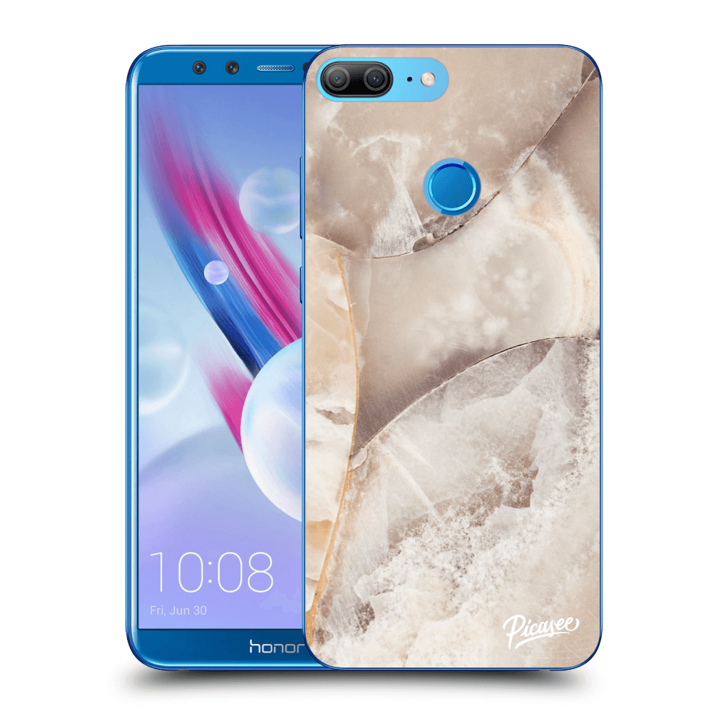 Picasee átlátszó szilikon tok az alábbi mobiltelefonokra Honor 9 Lite - Cream marble
