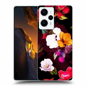 Szilikon tok erre a típusra Xiaomi Poco F5 - Flowers and Berries