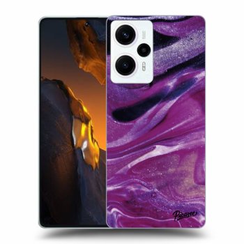 Szilikon tok erre a típusra Xiaomi Poco F5 - Purple glitter