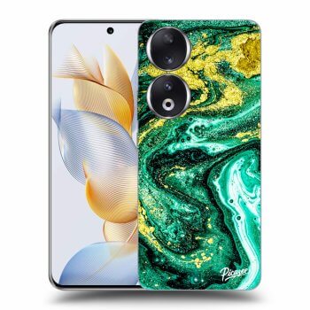 Szilikon tok erre a típusra Honor 90 5G - Green Gold