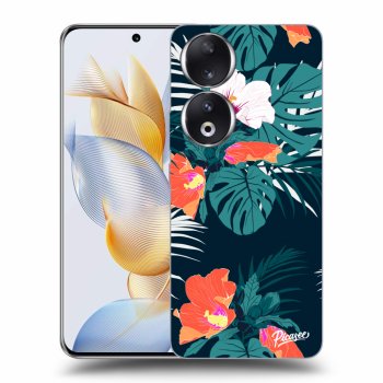 Szilikon tok erre a típusra Honor 90 5G - Monstera Color