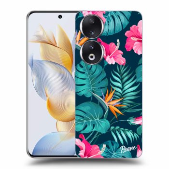 Szilikon tok erre a típusra Honor 90 5G - Pink Monstera