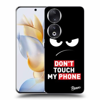 Szilikon tok erre a típusra Honor 90 5G - Angry Eyes - Transparent
