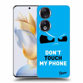 Szilikon tok erre a típusra Honor 90 5G - Cloudy Eye - Blue