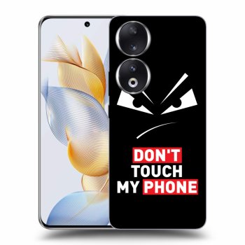 Szilikon tok erre a típusra Honor 90 5G - Evil Eye - Transparent