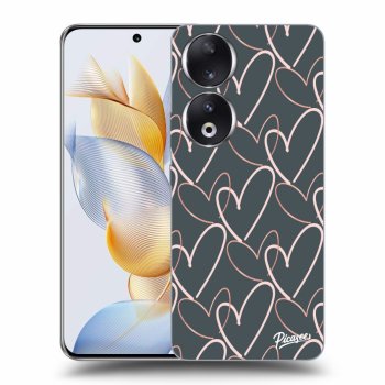 Szilikon tok erre a típusra Honor 90 5G - Lots of love