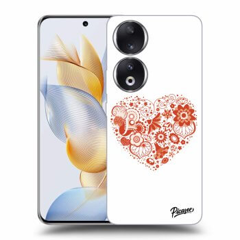 Szilikon tok erre a típusra Honor 90 5G - Big heart