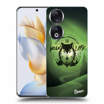 Szilikon tok erre a típusra Honor 90 5G - Wolf life