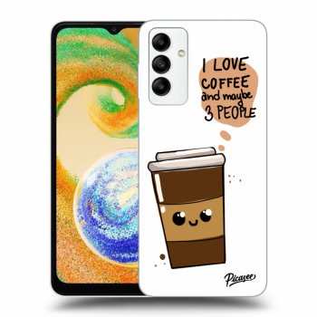Szilikon tok erre a típusra Samsung Galaxy A04s A047F - Cute coffee