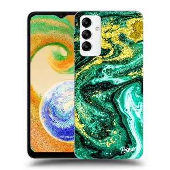 Szilikon tok erre a típusra Samsung Galaxy A04s A047F - Green Gold