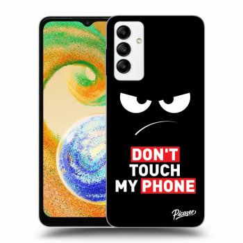 Szilikon tok erre a típusra Samsung Galaxy A04s A047F - Angry Eyes - Transparent