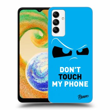 Szilikon tok erre a típusra Samsung Galaxy A04s A047F - Cloudy Eye - Blue