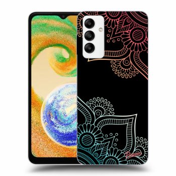 Szilikon tok erre a típusra Samsung Galaxy A04s A047F - Flowers pattern