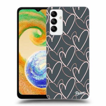 Szilikon tok erre a típusra Samsung Galaxy A04s A047F - Lots of love