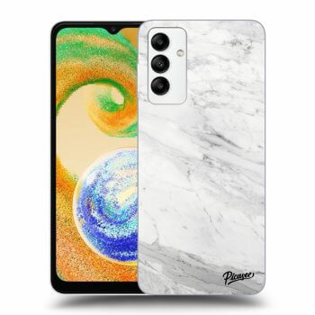 Szilikon tok erre a típusra Samsung Galaxy A04s A047F - White marble