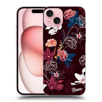 Szilikon tok erre a típusra Apple iPhone 15 - Dark Meadow