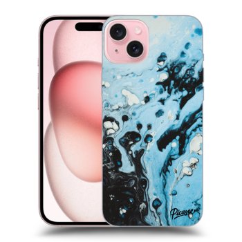 Szilikon tok erre a típusra Apple iPhone 15 - Organic blue