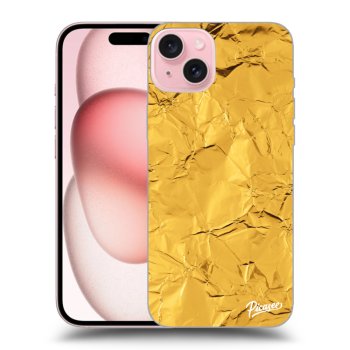 Szilikon tok erre a típusra Apple iPhone 15 - Gold