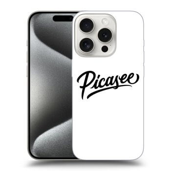 Szilikon tok erre a típusra Apple iPhone 15 Pro - Picasee - black