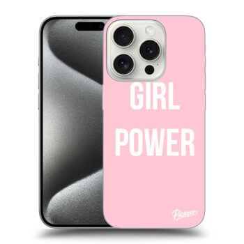 Szilikon tok erre a típusra Apple iPhone 15 Pro - Girl power
