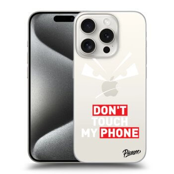 Tok az alábbi mobiltelefonokra Apple iPhone 15 Pro - Evil Eye - Transparent