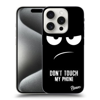Picasee ULTIMATE CASE MagSafe Apple iPhone 15 Pro - készülékre - Don't Touch My Phone