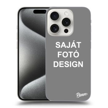 Szilikon tok erre a típusra Apple iPhone 15 Pro - Saját fotó/motívum