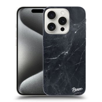 Szilikon tok erre a típusra Apple iPhone 15 Pro - Black marble